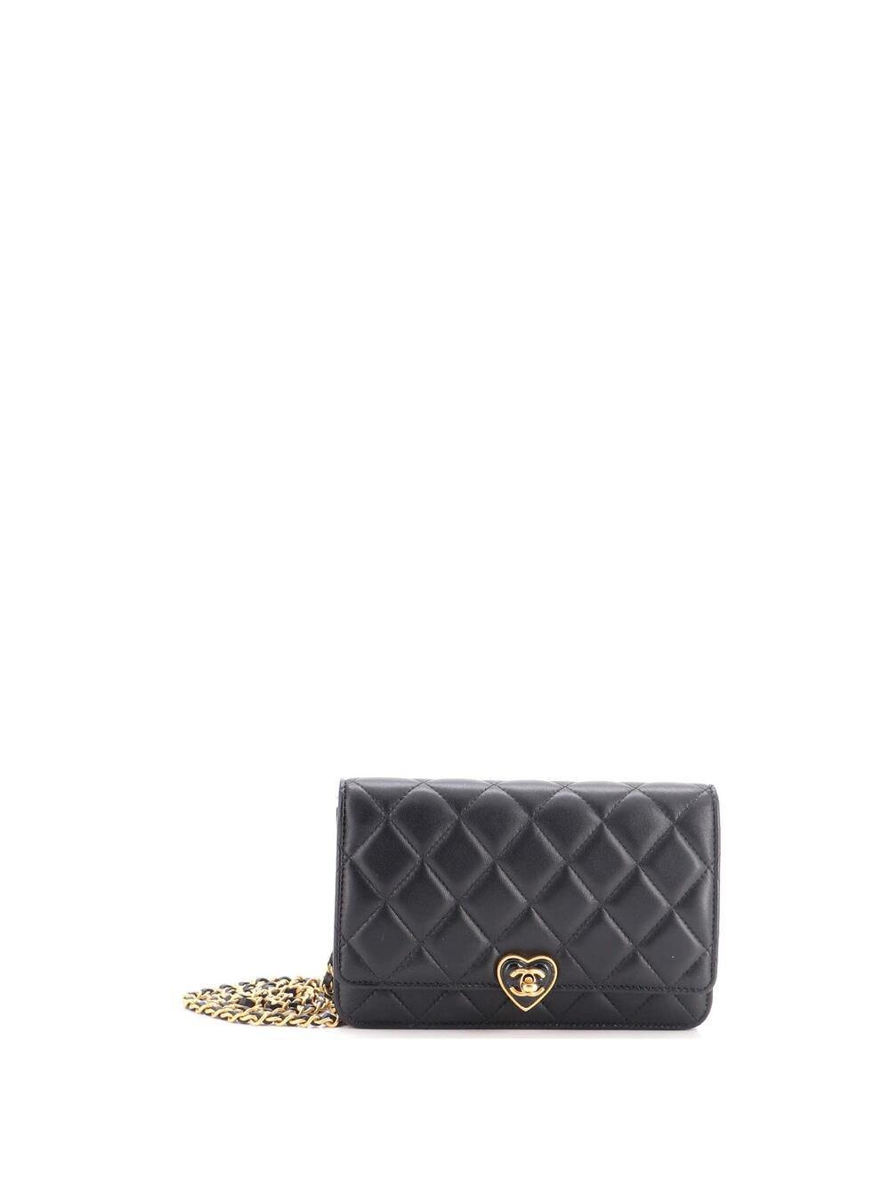 Chanel Coco Love Cc Heart Wallet On #382760C44B
